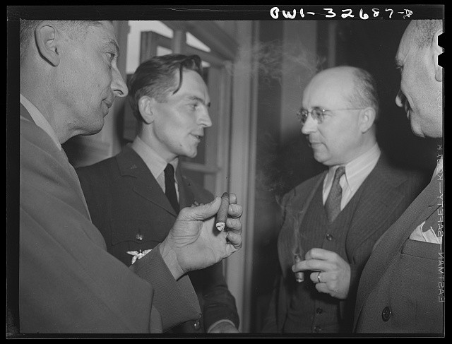 Oswego NY 1943 Czechoslovakian RAF Flier Czech Consul Rotary Club Luncheon