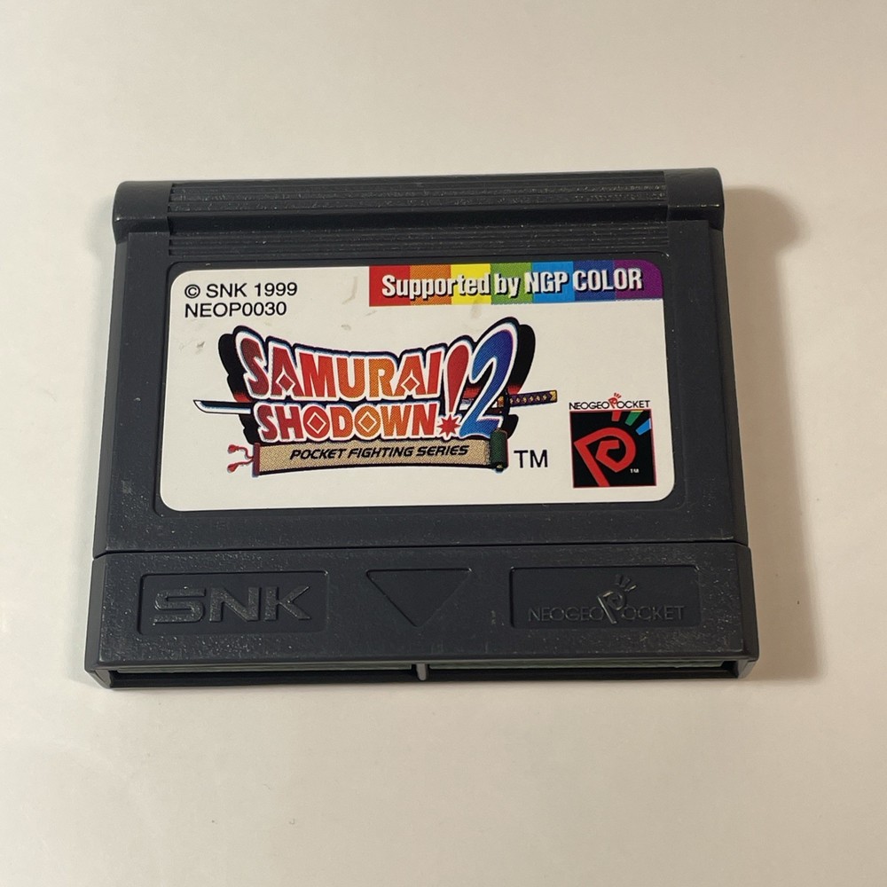Samurai Showdown 2 (Neo Geo Pocket Color) 1999 Authentic Cart