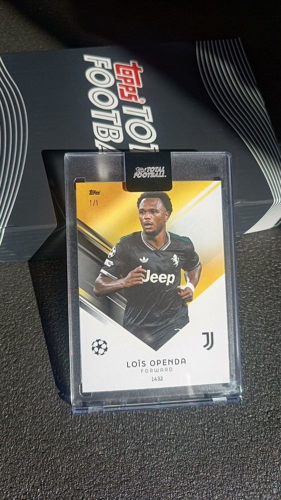 Topps Total Football Lois Openda One Of One 1/1 Juventus