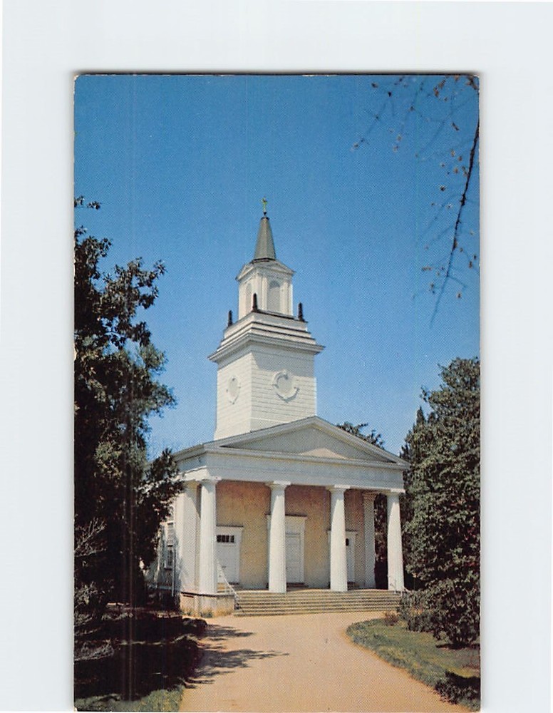 Postcard St. Thaddeus Episcopal Church Aiken South Carolina USA