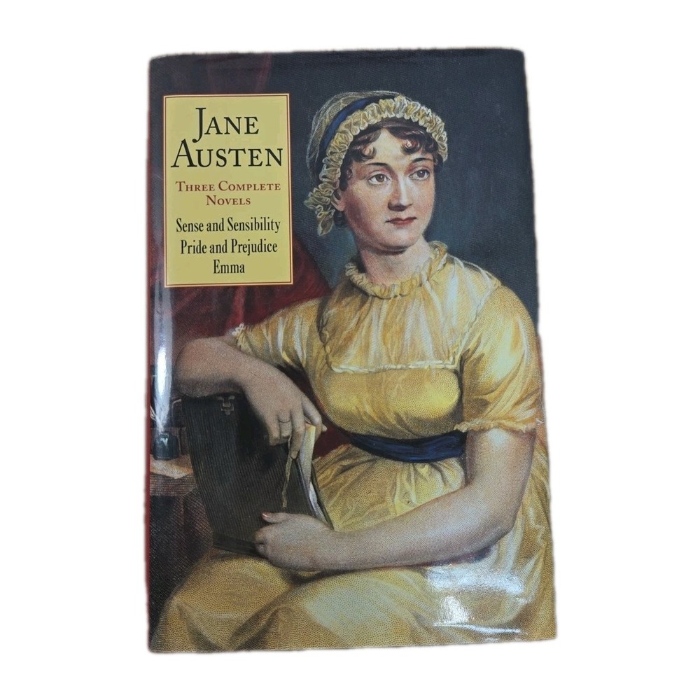 Jane Austen, Three Novels: Sense and Sensibility, Pride and Prejudice, And Emma