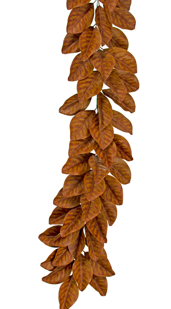 6FT Magnolia Leaf Garland for Natural Christmas Decor-image