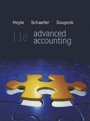 Advanced Accounting by Joe Ben Hoyle: Used