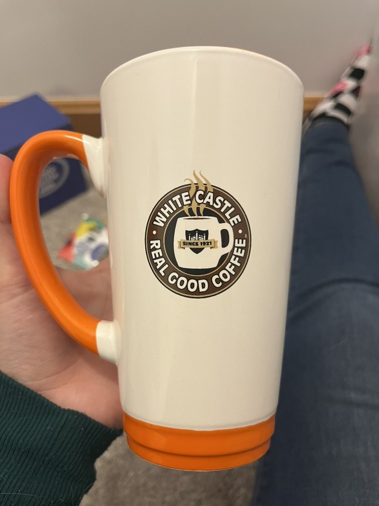 White Castle 2021 Collectible Coffee Mug 'The Best Coffee in Town' Theme