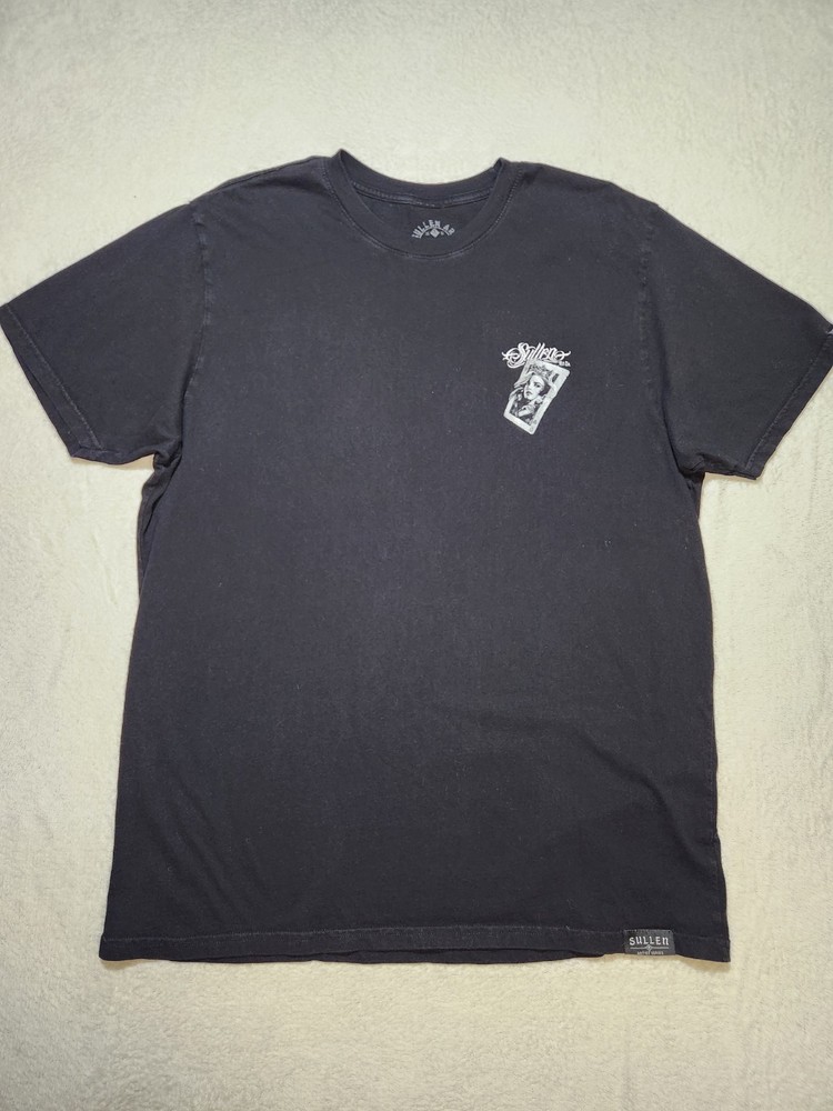 Sullen Clothing Heart Breaker Tattoo Graphic T-Shirt Black Men's XL EUC