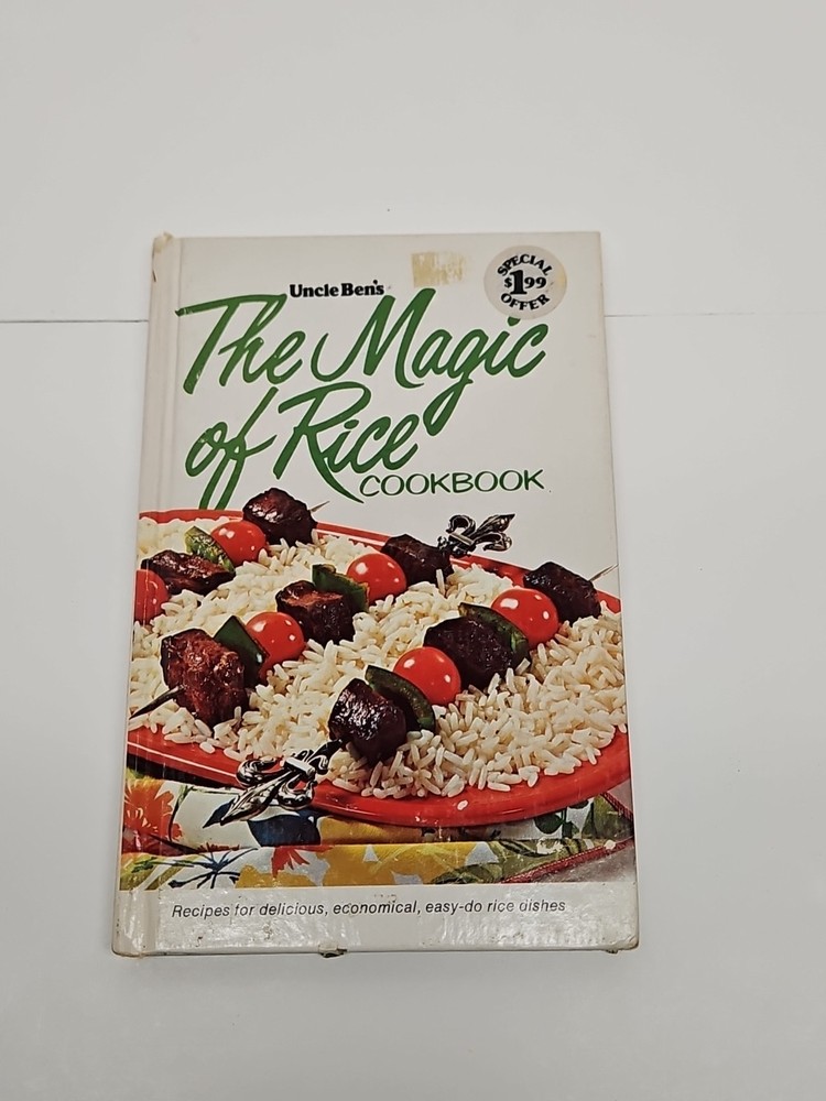 Uncle Ben's The Magic of Rice Cookbook - 1969 - HC Vintage Cooking