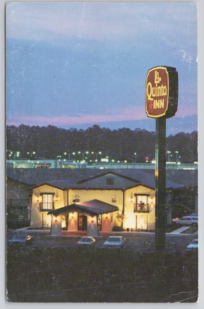 Vintage La Quinta Inn Hotel Motel Postcard Chrome Advertising 1970s 1980s
