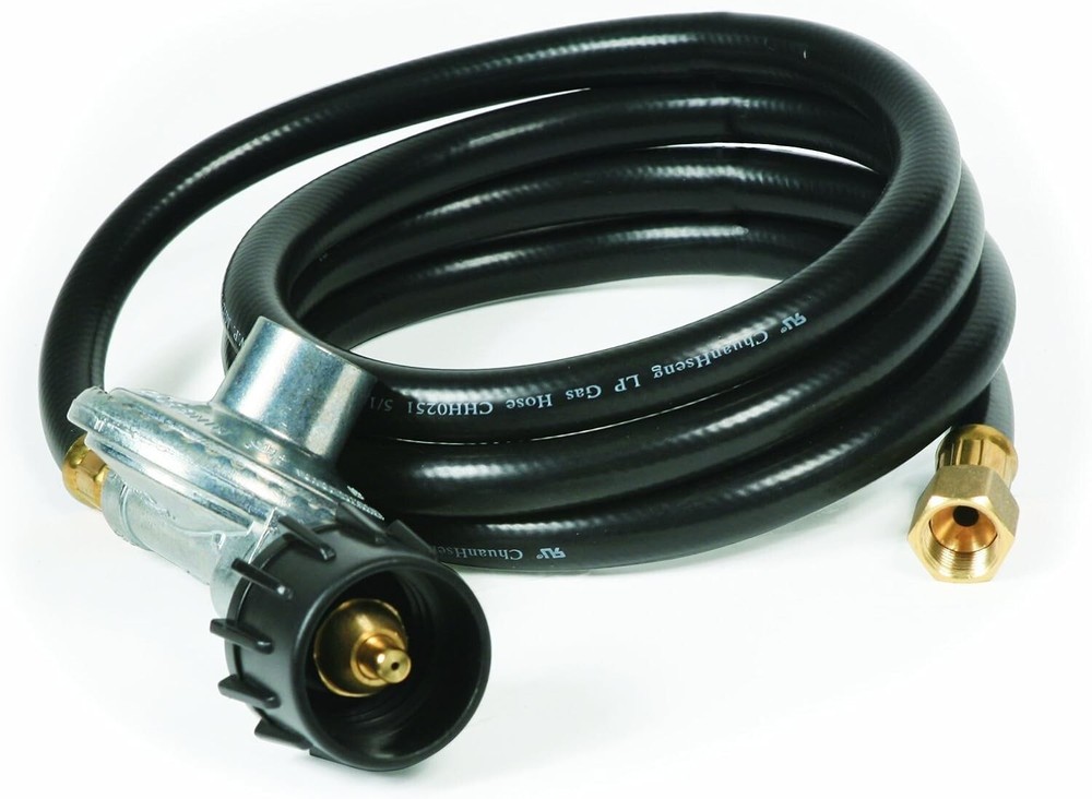 Camper/RV Low Pressure Gas Regulator w/ 6’ Hose
