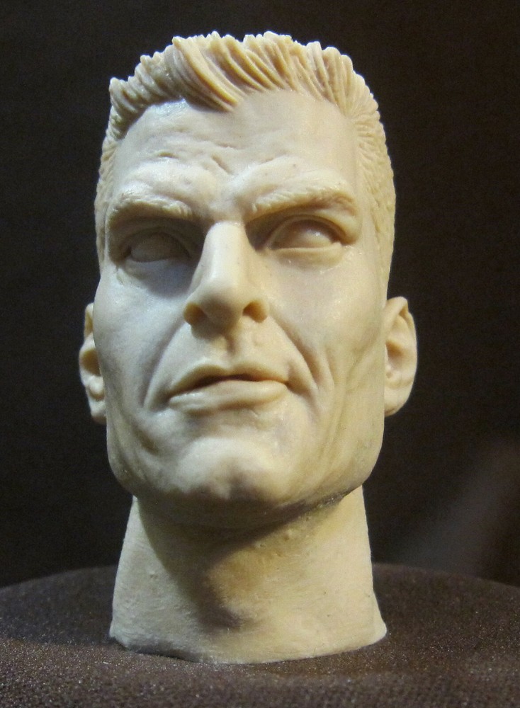 CMD-59 CUSTOM RESIN UNPAINTED HEAD SCULPT Action figures 1/6 Scale