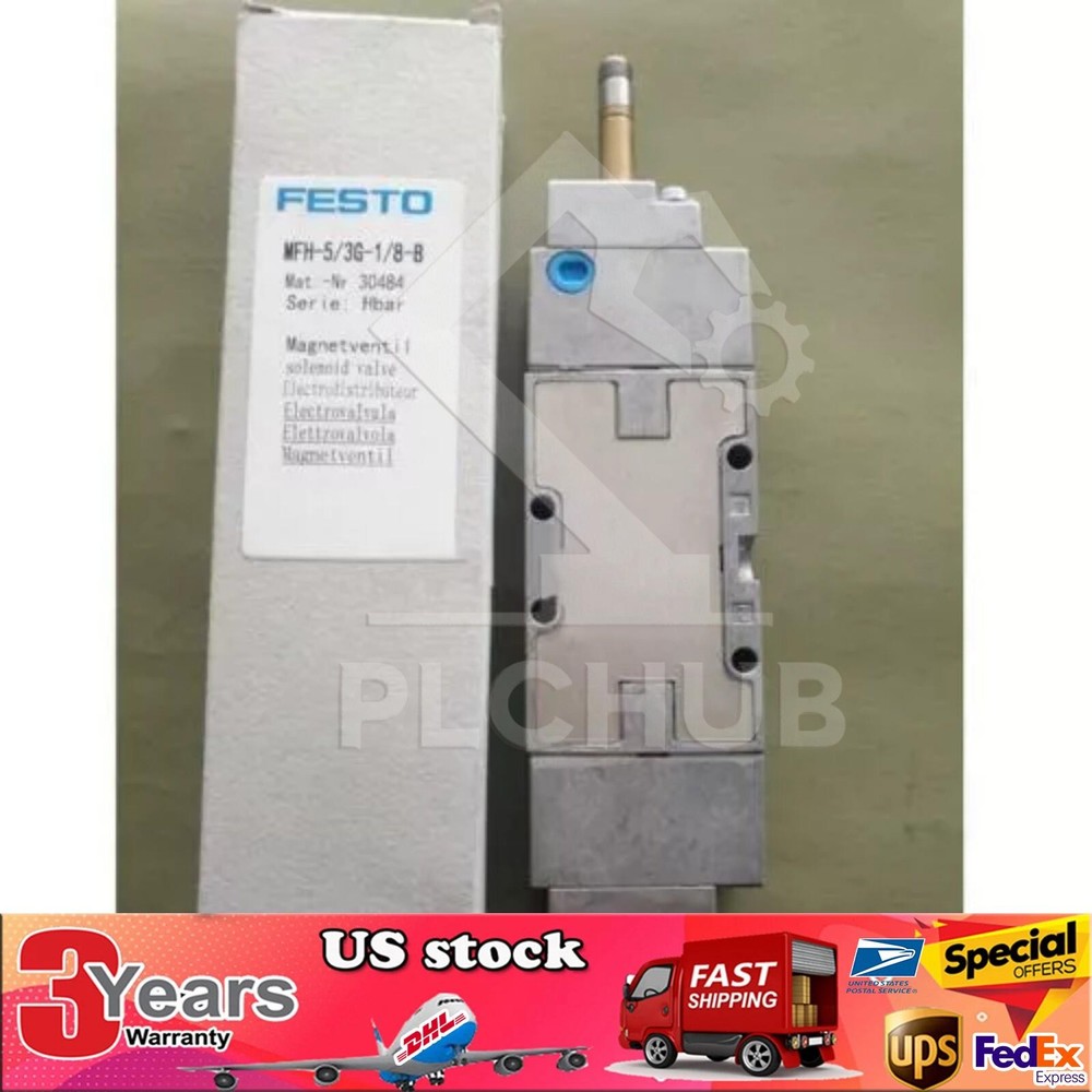 NEW FESTO 30484 MFH-5/3G-1/8-B Solenoid valve