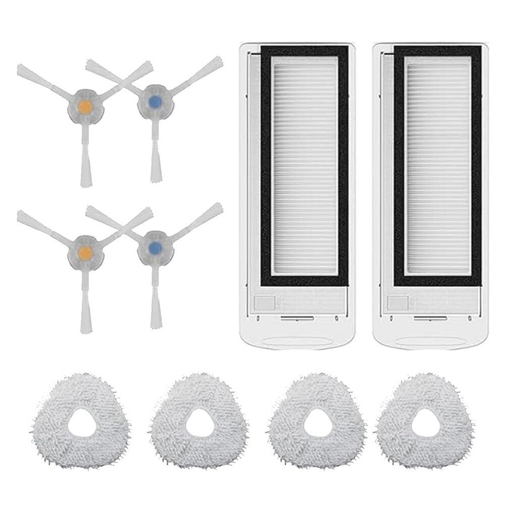 Clean and Fresh Air Side Brush Filter Mop Replacement Parts for Narwal