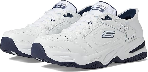 Skechers Durham Delvor Shoes Hands Slip Ins Extra Wide Fit Size 11 232444WW