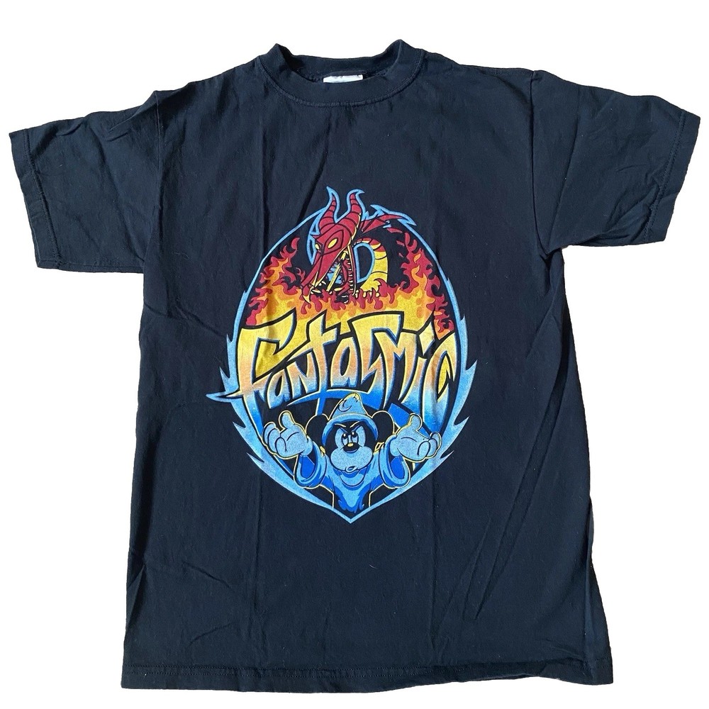 Vintage Walt Disney Fantasmic MGM Studios Blue T-shirt Size Small