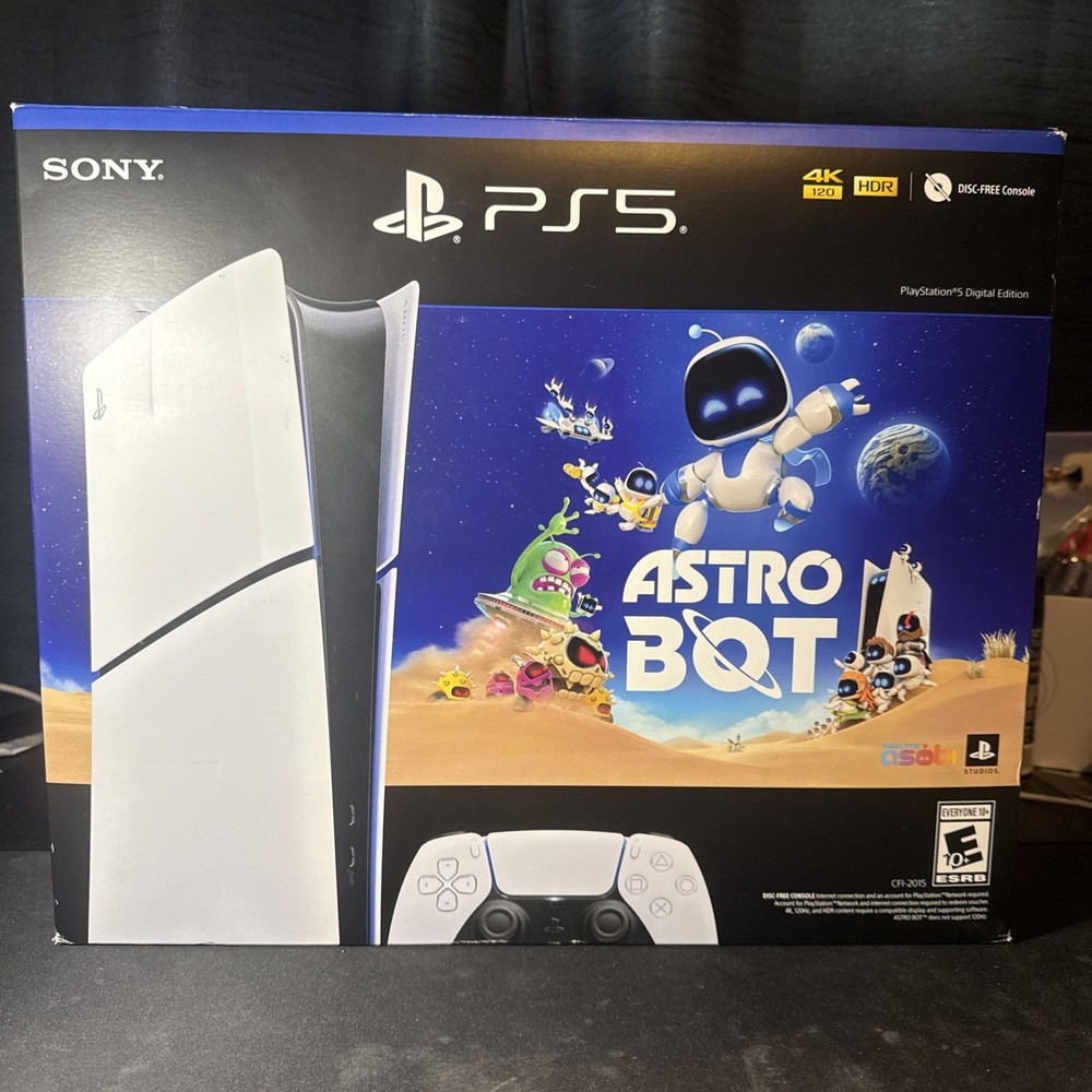 Sony PlayStation 5 Slim Console 1TB - Digital Edition CFI-2015 New/Open Box PS5