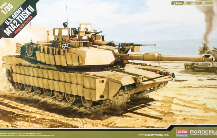 Academy Hobby 13298 U.S. Army M1A2 TUSK II 1/35