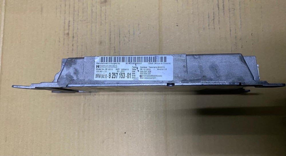 2012-2016 BMW 328 i320,335 Bluetooth Combox Telematic Control Module 9257153