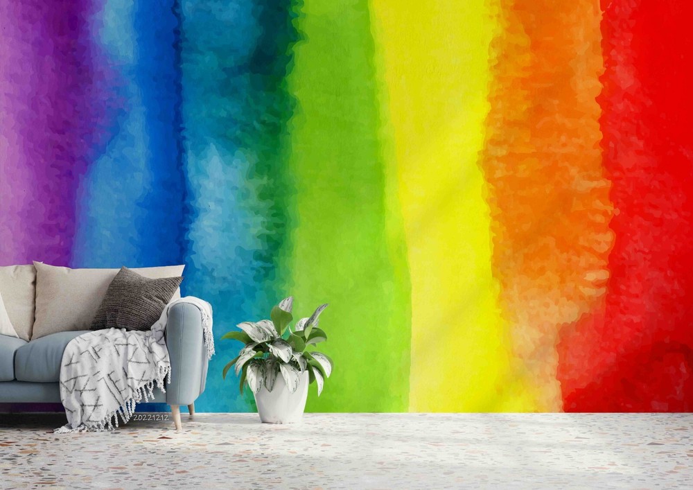 3D Abstract Color Graffiti Wall Murals Wallpaper Murals Wall Sticker