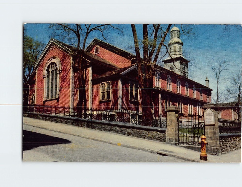 Postcard St. Paul's Church Halifax Nova Scotia Canada