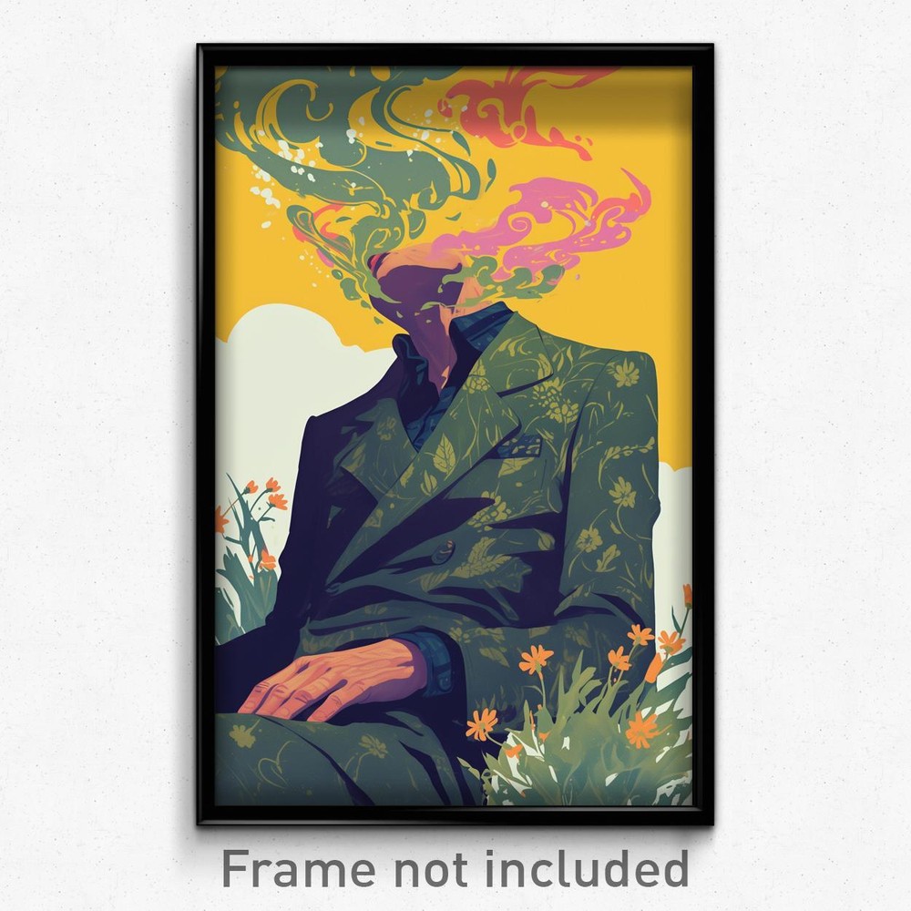 Spanish Film Art Print - Grateful Man in Green Jacket Poster
