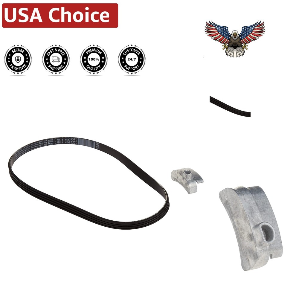 Lightweight GM Serpentine Belt - Precision Machined for Optimal Vehicle Safety