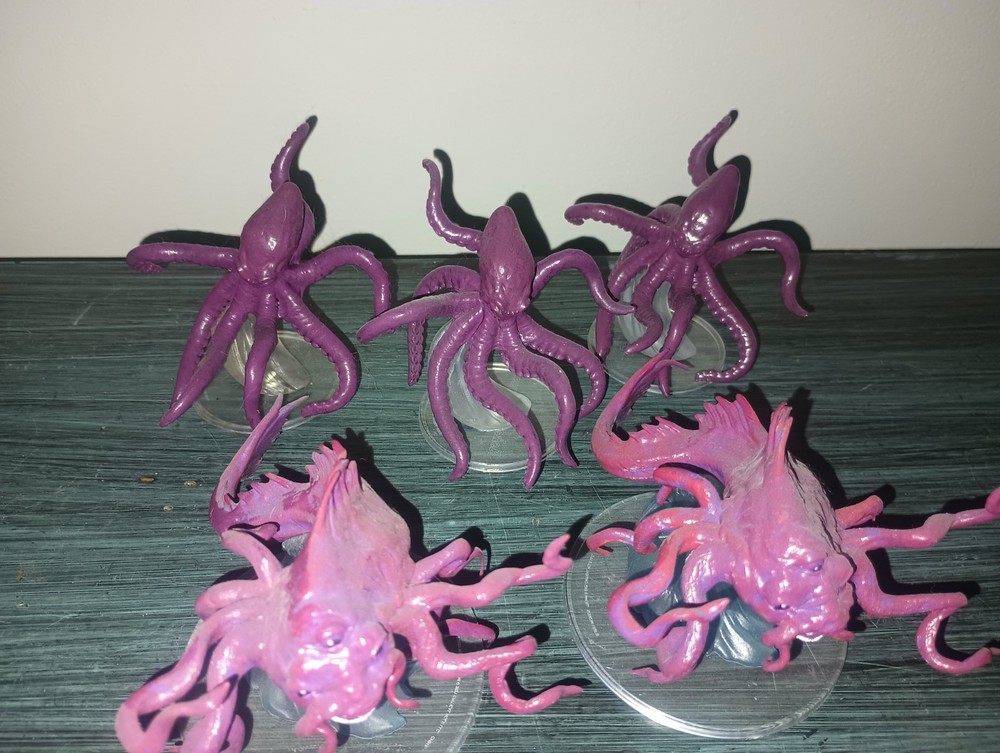 Deep Sea Fauna TalDorei Critical Role Miniatures DnD RPG Collectibles