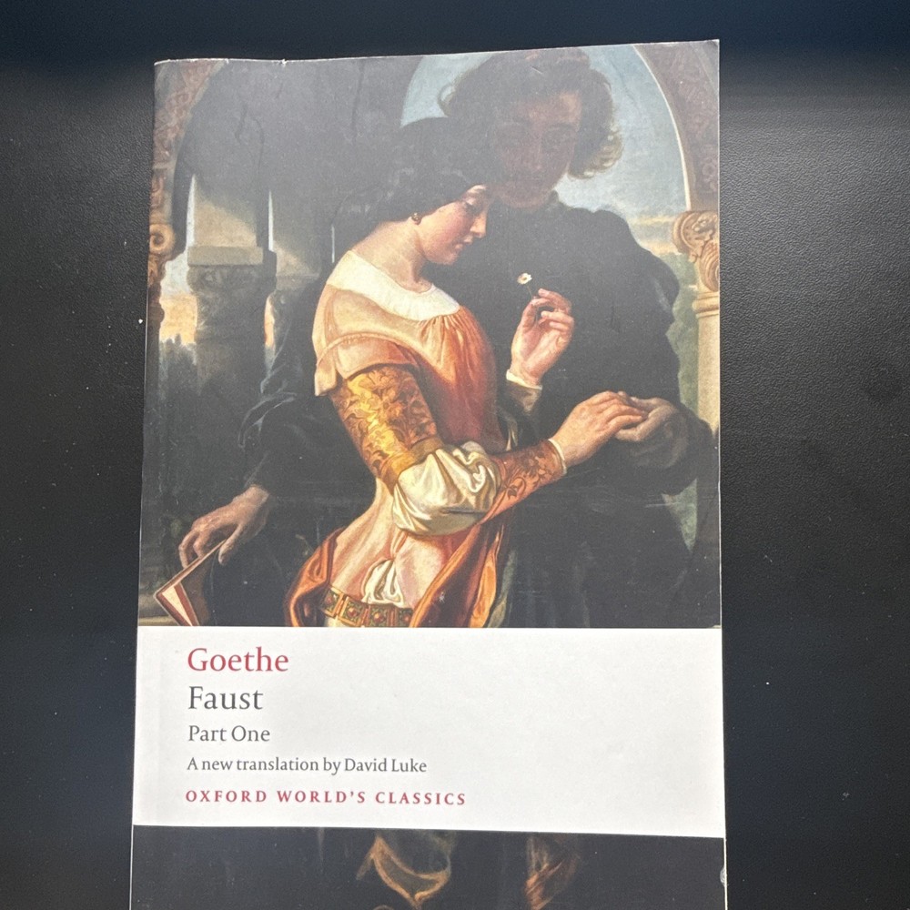 Oxford World’s Classics Faust, Part One J. W. von Goethe Translated PB 2008