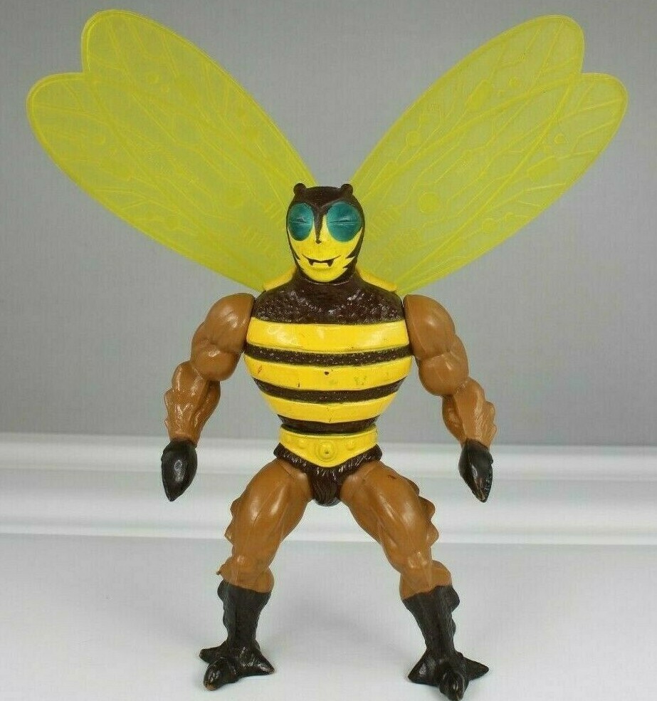 MASTERS OF THE UNIVERSE 1983 BUZZ-OFF ACTION FIGURE VINTAGE HE-MAN COLLECTION