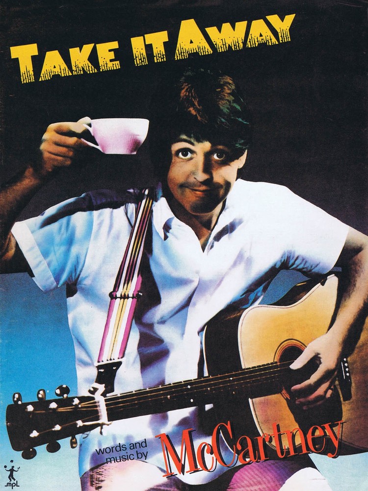 Take It Away Song by Paul McCartney Piano Vocal Sheet Music Guitar Chords Lyrics