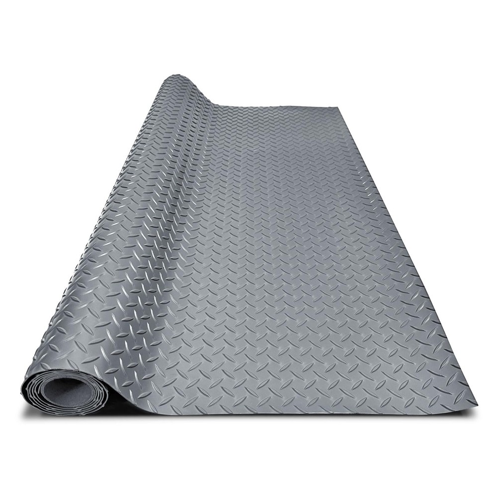 Grandroad auto 4x6 FT Garage Floor Mat, 2.8mm Thickened Flooring Roll Diamond...