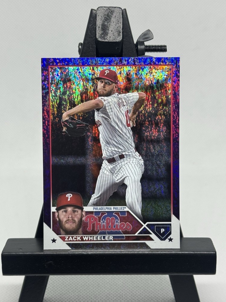 2023 Topps Series 2 Zack Wheeler Purple Foil Parallel #511 /799