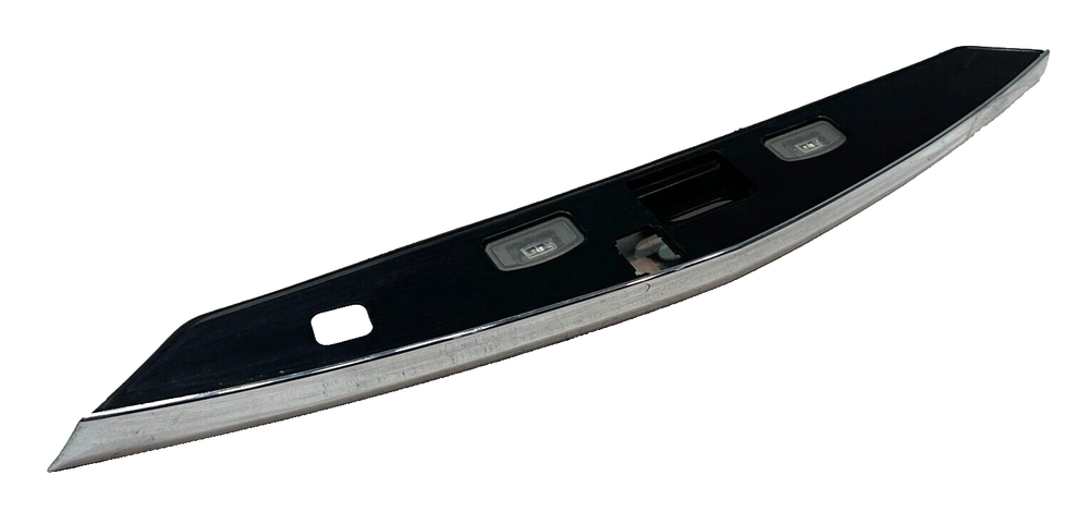MDX Acura Rear Liftgate Tailgate License Plate Lamp Bezel Molding OEM 2014-2020