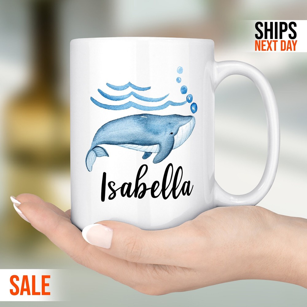 Custom Shark Mug Custom Shark Name Mug Gift For Her Gift Mug For Her Shark Mug