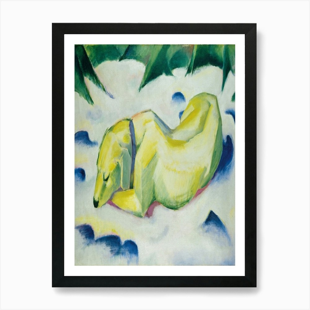 Polar Bear Framed Wall Art Canvas Print Wildlife Decor