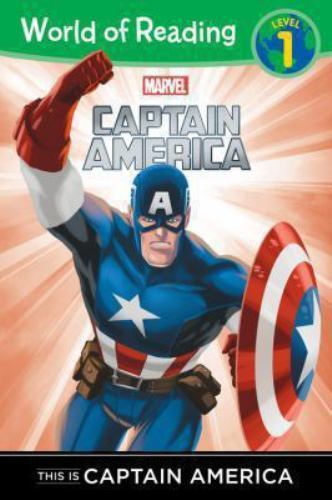 World of Reading: This is Captain America: Level 1, USED-Very Good, DBG