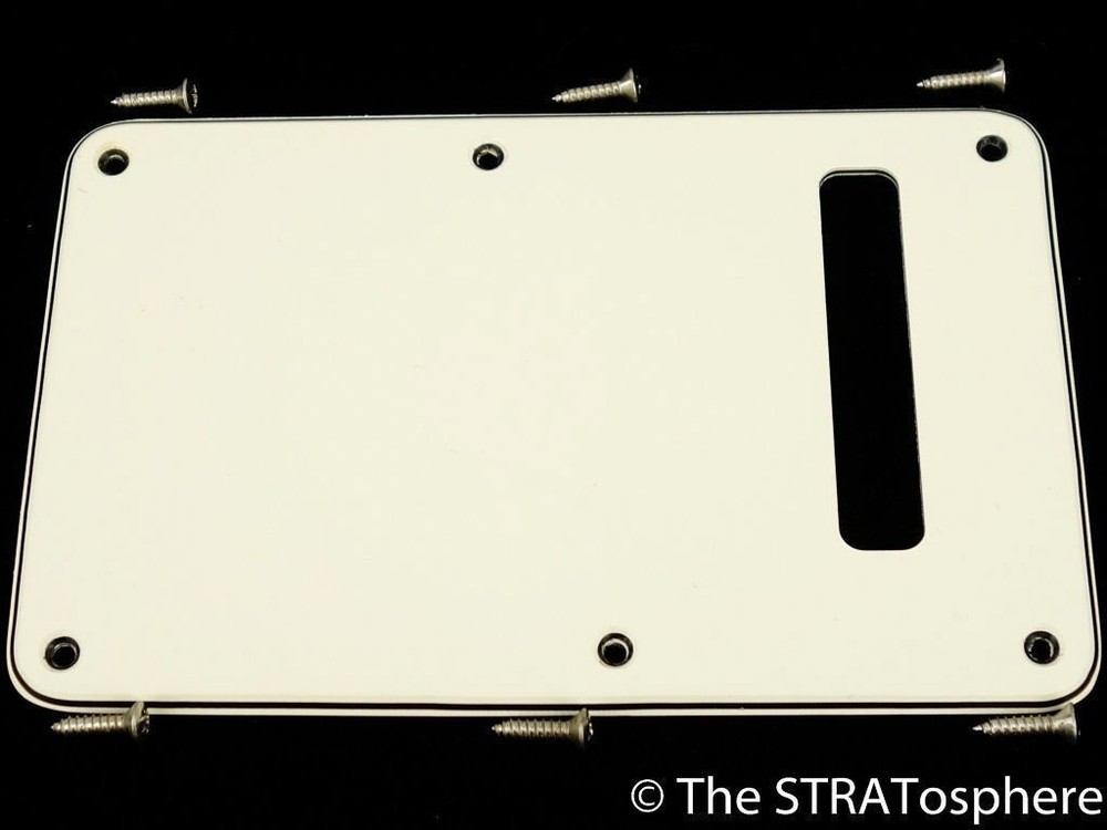 USA Fender Jeff Beck Stratocaster Strat, Guitar Parts, TREMOLO BACK COVER