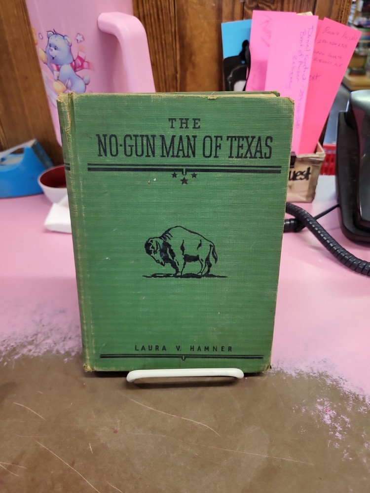 THE NO-GUN MAN OF TEXAS by Hamner  1935 1st edition  Charles Goodnight