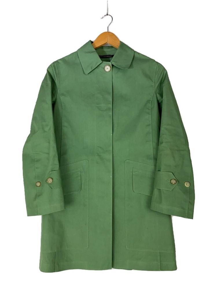 Mackintosh Stainless Steel Collar Coat/Coat/34/Cotton/Green 1599