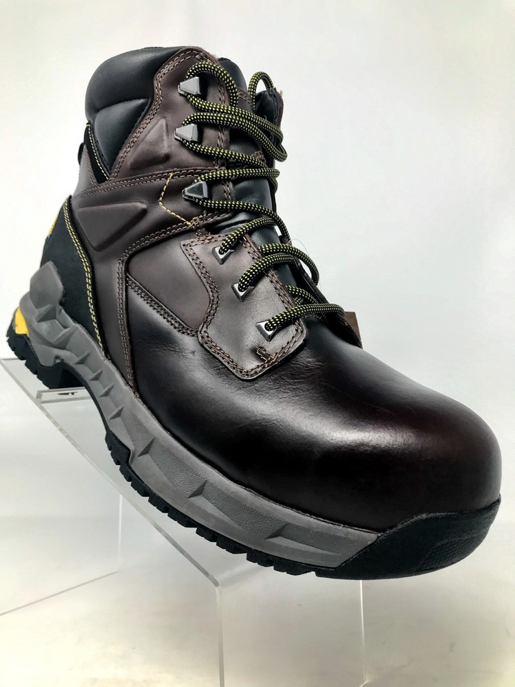 Ace Work Boots Burren Brown Black Grey Composite Toe Waterproof Men Size 13-image
