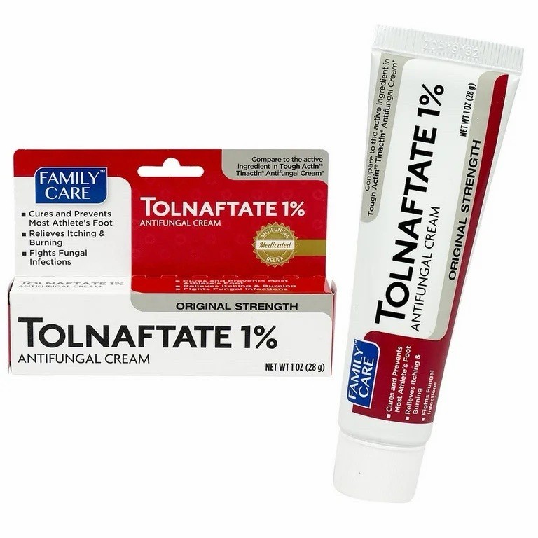 Tolnaftate 1% Antifungal Cream - 1oz/28g - Medicated Relief