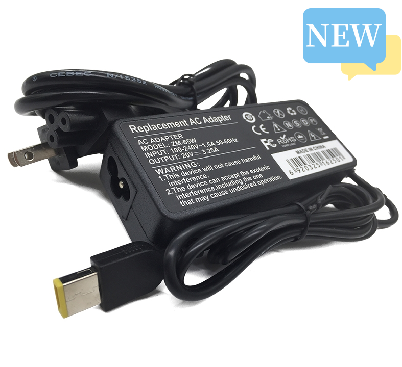 AC Adapter For Lenovo L24i L24q 23.8-inch LED Monitor 45W Power Supply Cord