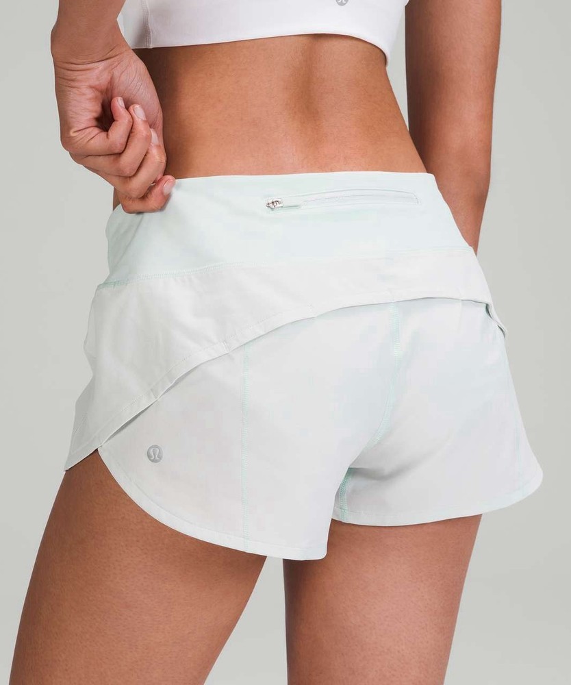 Lululemon Women's size 2 Speed Up Shorts Low Rise 2.5