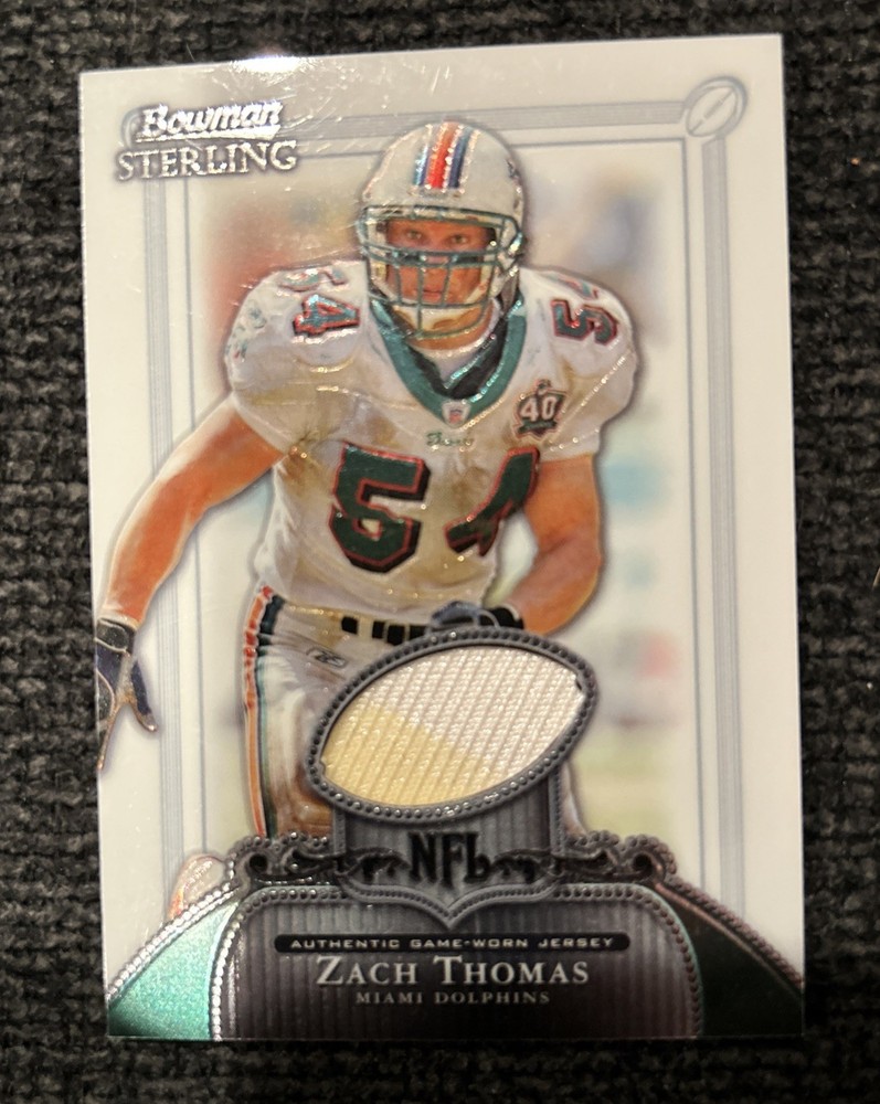 2006 Bowman Sterling - Relics Zach Thomas #BS-ZT (MEM)