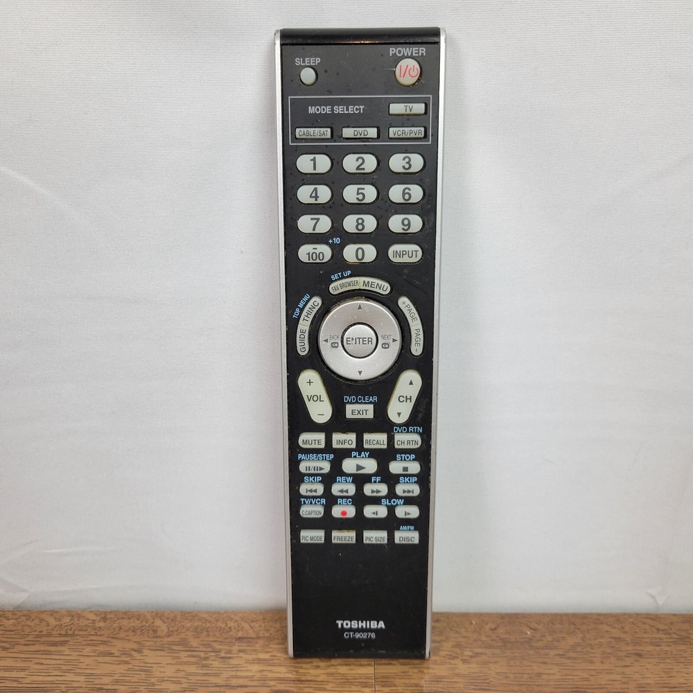 Original TOSHIBA CT-90276 Remote Control 46SV670U 52HL167 40RF350U 42ZV650U