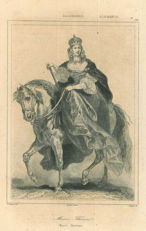 Portrait of Maria Theresa of Austria