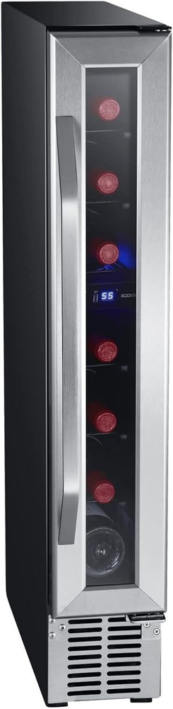 EdgeStar CWR70SZ 7-Bottle Built-In or Freestanding Wine Fridge Cooler