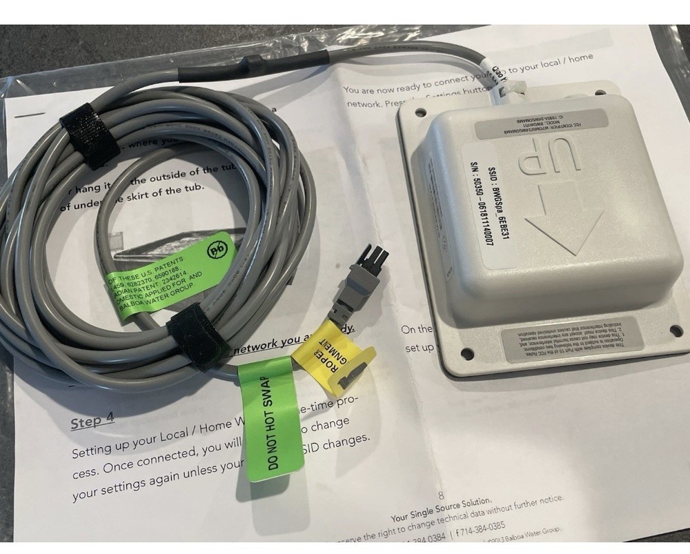 Balboa BWG Gateway Module RF WiFi ControlMySpa . New  Open Box  Model : BWGWIFI1