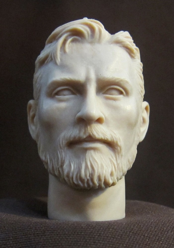CMD-67 CUSTOM RESIN UNPAINTED HEAD SCULPT Action figures 1/6 Scale