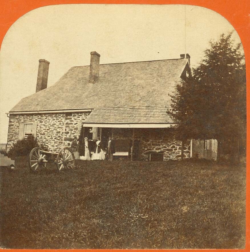 D0299~ Washington’s Headquarters Newburgh NY Stereoview – D. Barnum 1860s-70s