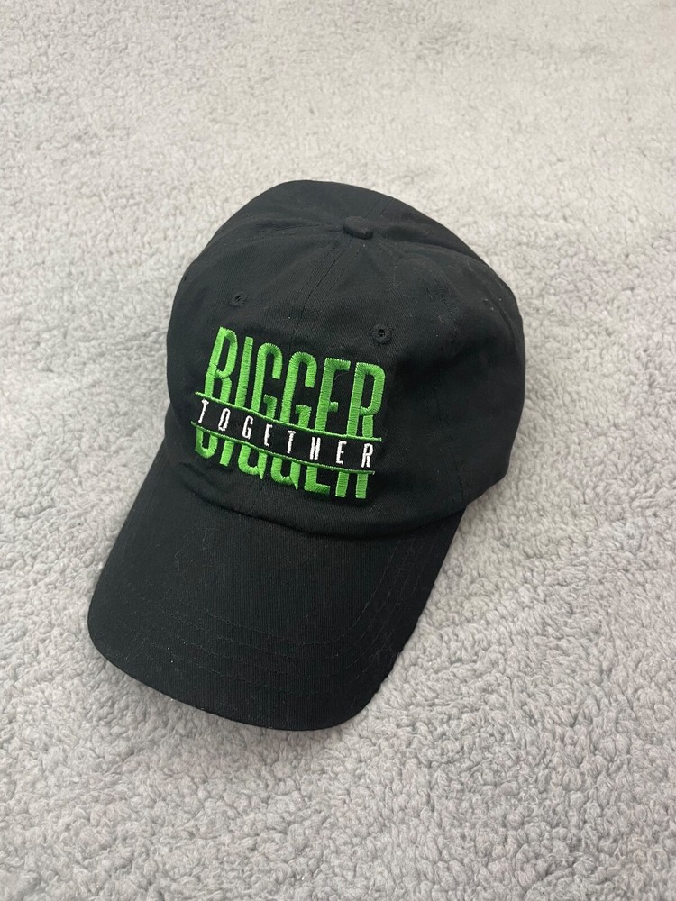 Big Brothers Big Sisters baseball cap dad hat adjustable bigger together black