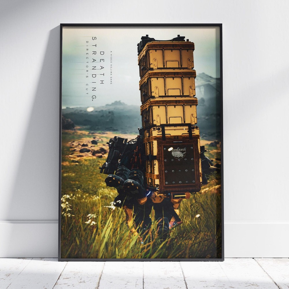 Death Stranding Poster | Higgs Monaghan Video Game Wall Art Print Gamer Gift #1